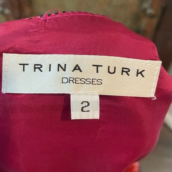 Trina Turk dress size 2 - Picture 4 of 7